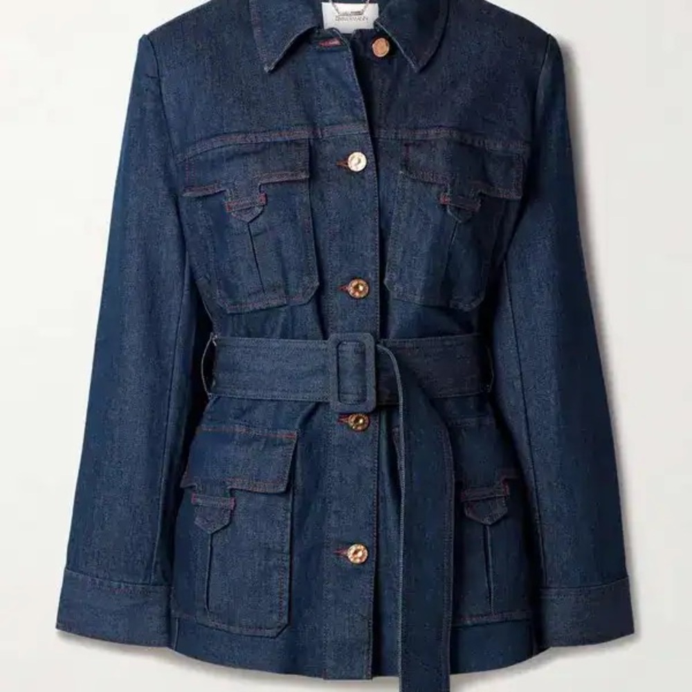 Zimmermann illuminate Denim Safari Jacket